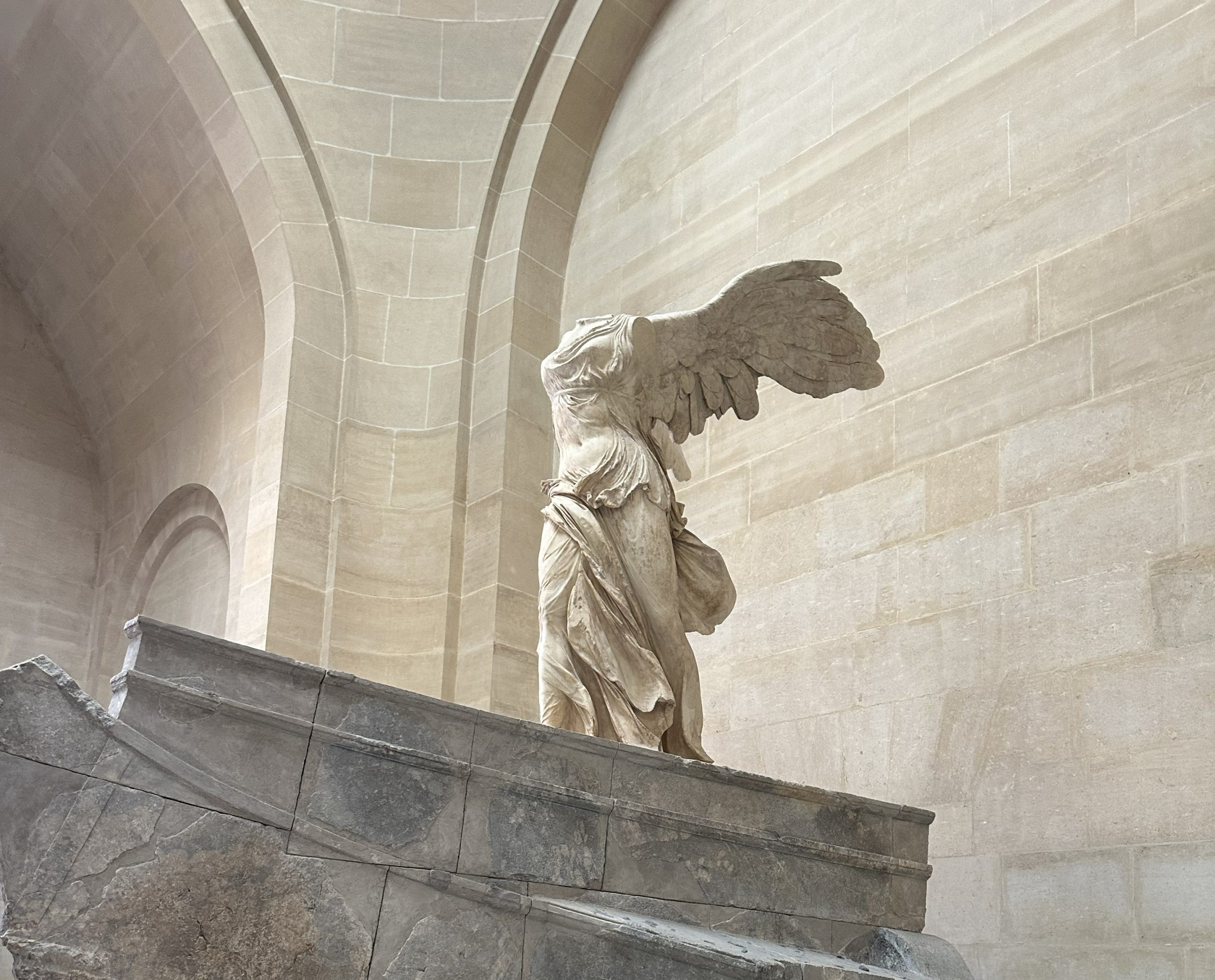 Winged Victory of Samothrace at the Musée du Louvre