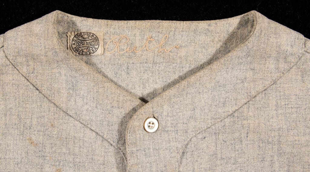 Rare Babe Ruth jersey
