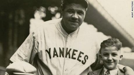 Rare Babe Ruth jersey