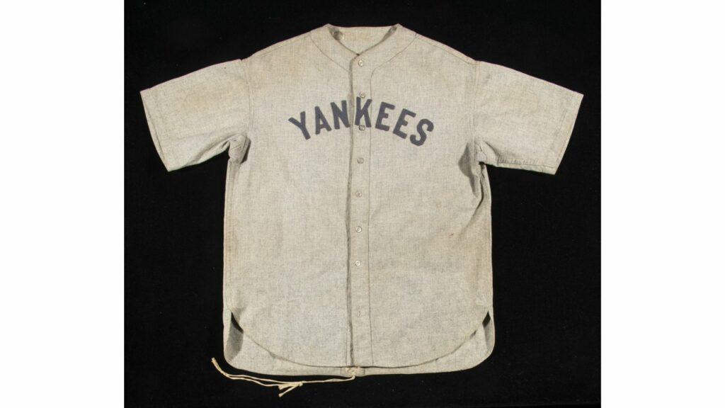 Rare Babe Ruth jersey