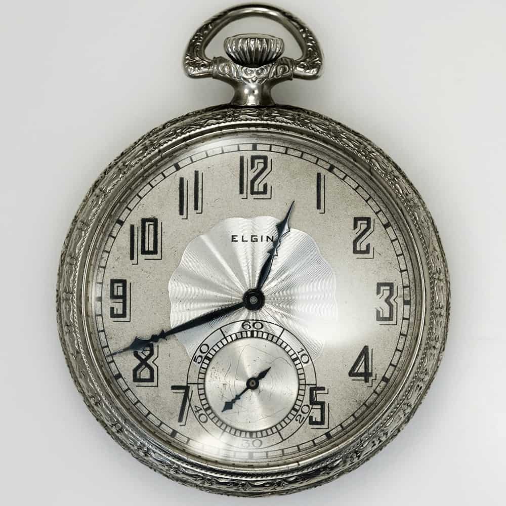 Elgin pocket watch online worth