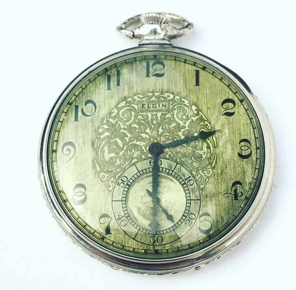 Elgin pocket watch price guide hotsell