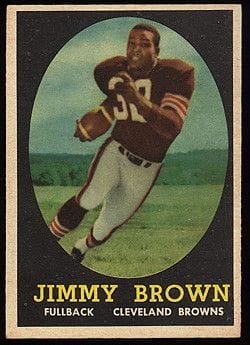 1958 Topps Jim Brown