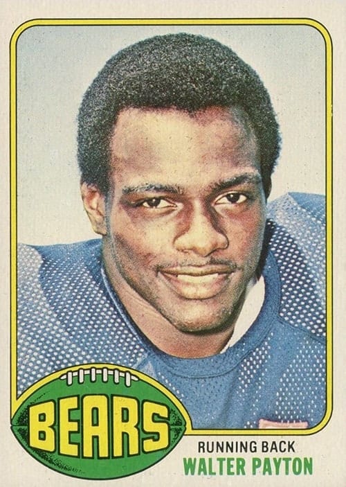 1976 Topps Walter Payton Football Cards