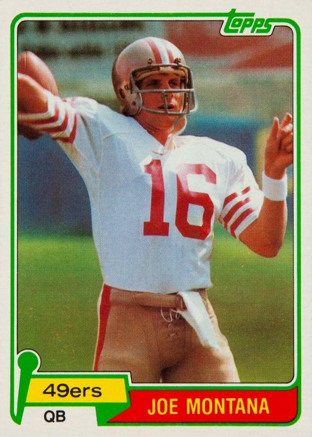 1981 Topps Joe Montana