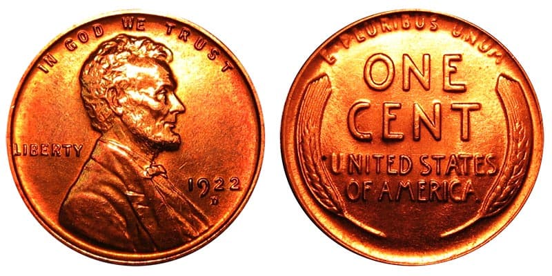 1922 D Penny