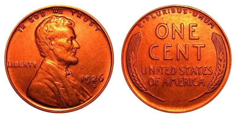 pennies worth 1926 Wheat Penny