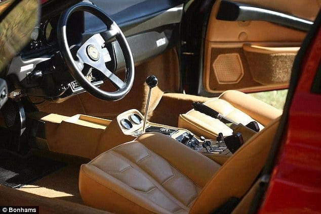 magnum pi ferrari interior