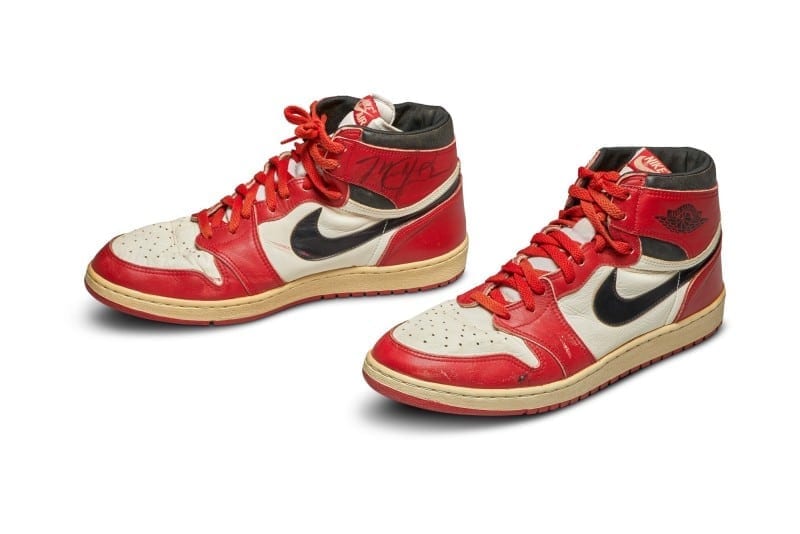 Air Jordan Nike Game Worn Auction