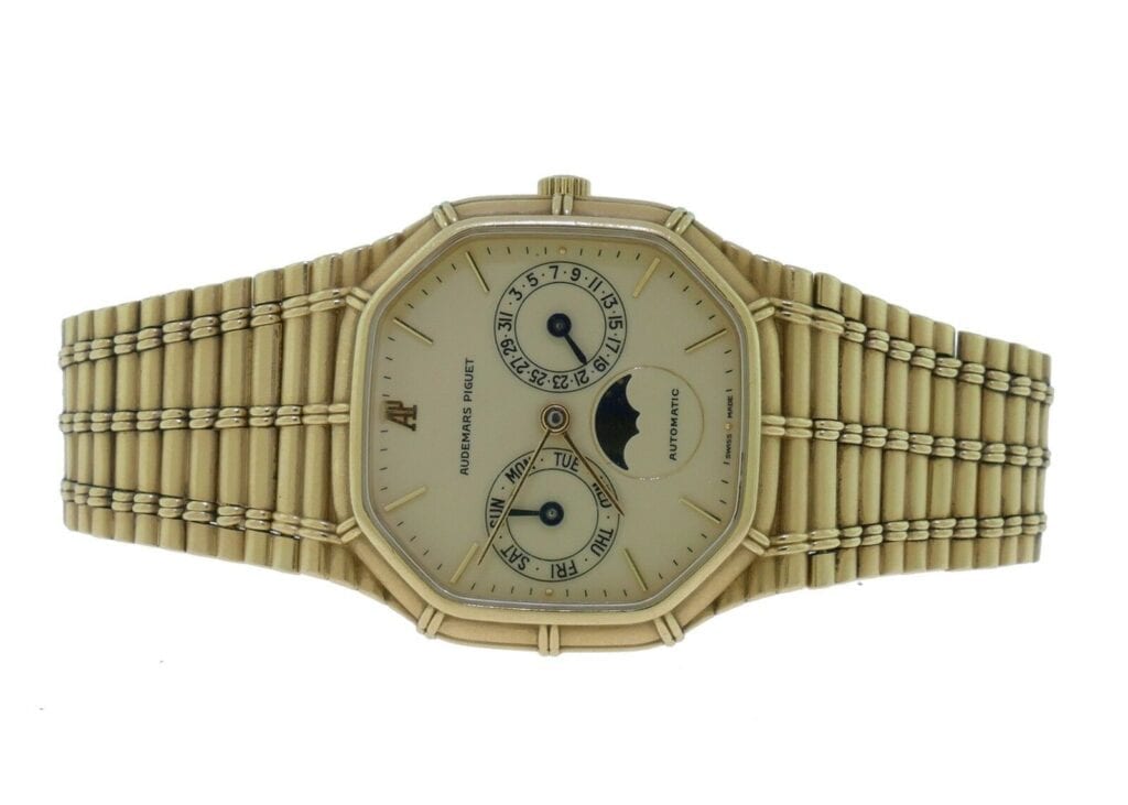 Audemars Piguet Bamboo yellow gold Day/Date
