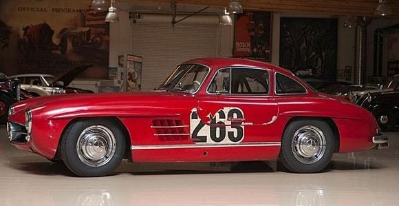 1955 Mercedes Benz 300SL Gullwing Coupe Jay Leno