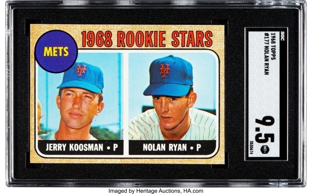 nolan ryan rookie card