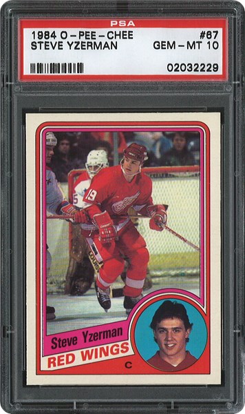Steve Yzerman Rookie Cards
