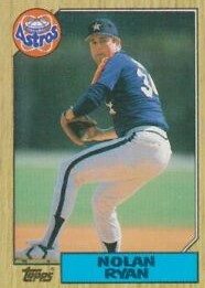 1987 Topps nolan ryan