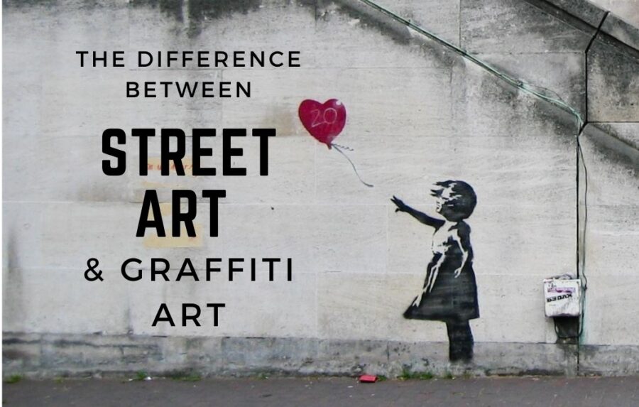 street art Vs graffiti art