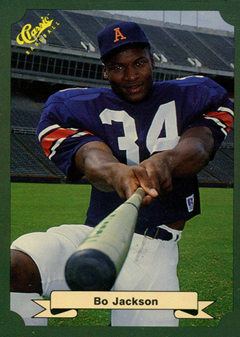 1987 Classic Game Bo Jackson Rookie Card