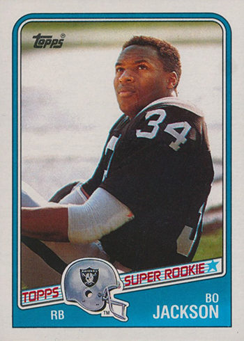 1988 Bo Jackson Topps Football 