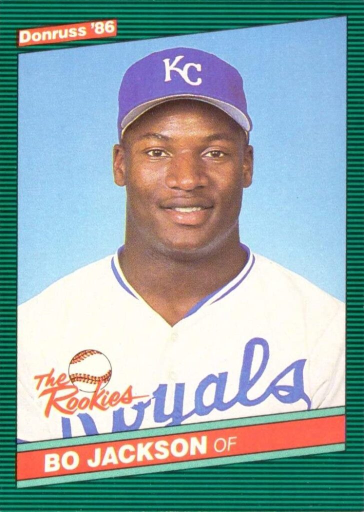 1986 Donruss The Rookies Bo Jackson