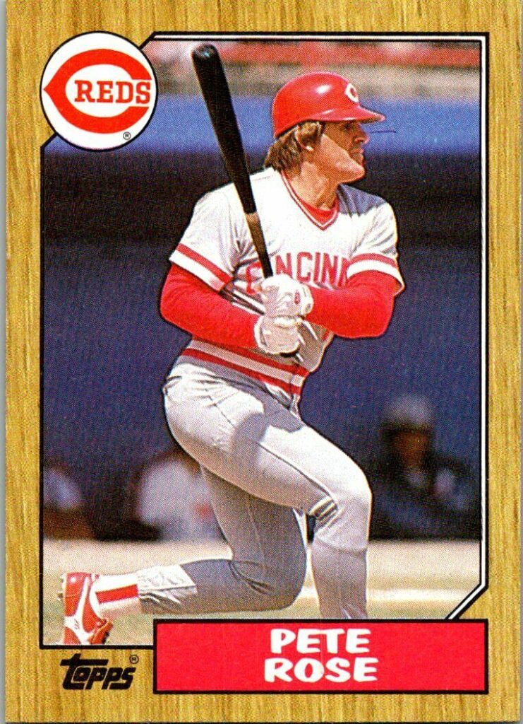 1987 topps pete rose