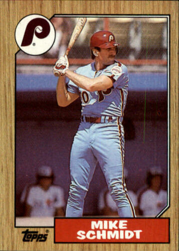 1987 topps mike schmidt