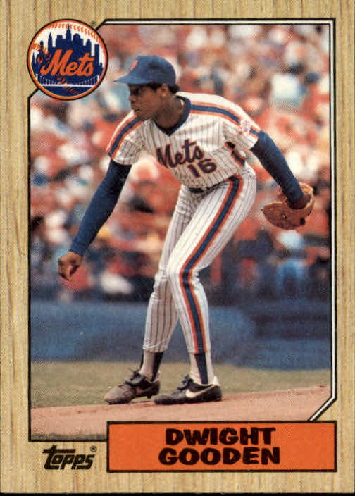 1987 topps dwight gooden