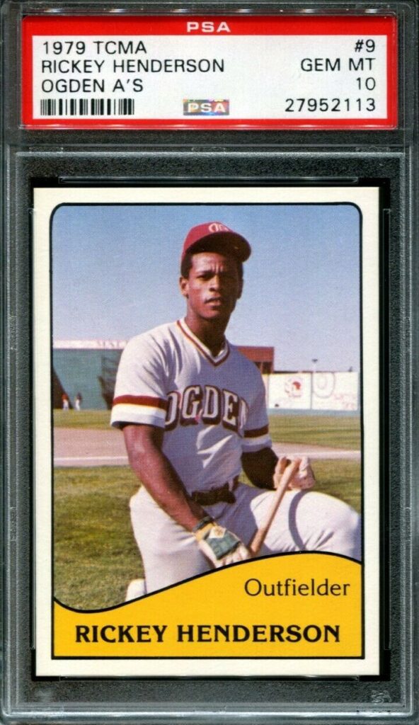 rickey henderson rookie kártya