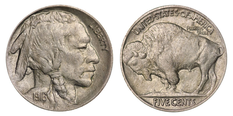 1916 Buffalo Nickel