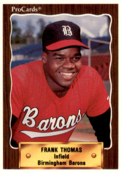 Top 20 Frank Thomas Rookie Cards 