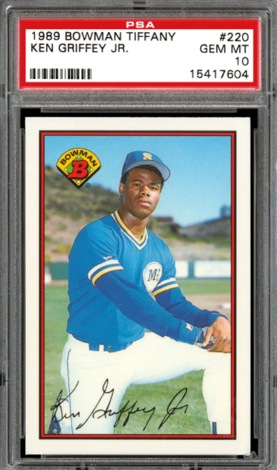 1989 Bowman Ken Griffey Jr. Rookie Card