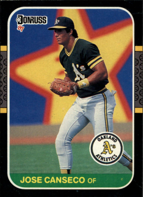 1987 CLASSIC GAME #46 JOSE CANSECO ROOKIE RC