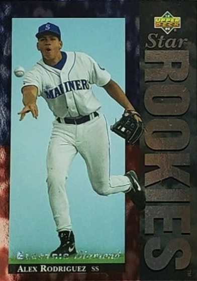 1994 electric diamond upper deck a rod rookie 