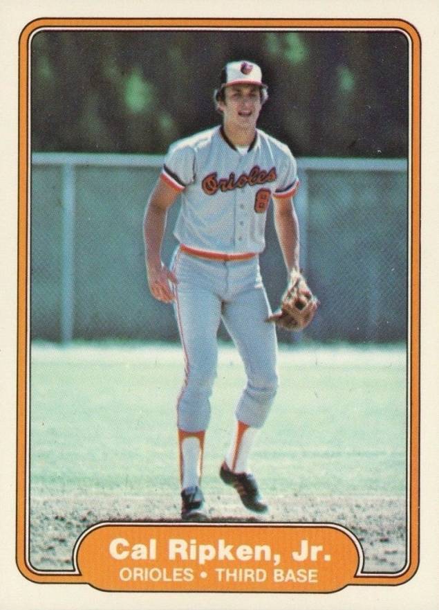 1982 Fleer Cal Ripken Jr. Rookie Card #176