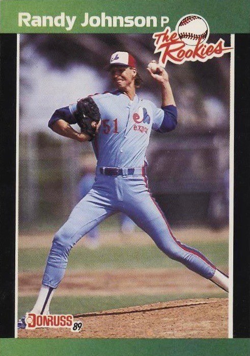 1989 Donruss Rookies Randy Johnson