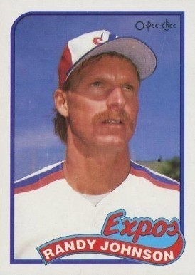 1989 O-Pee-Chee Randy Johnson Rookie Card