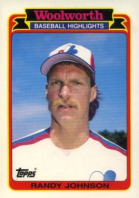 1989 Woolworth Randy Johnson Rookie Card