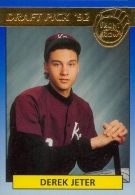 1992 derek jeter Front Row Gold #55