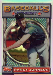 1993 FInest Refractor Randy Johnson