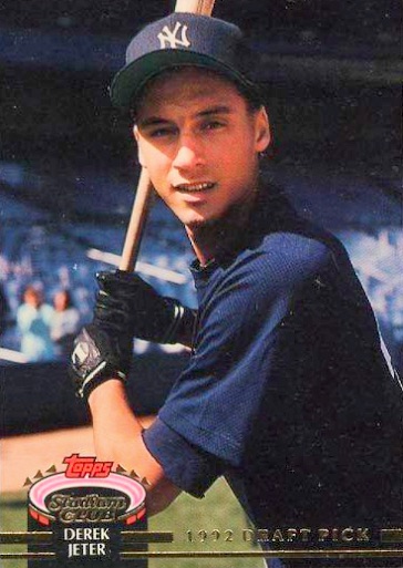 1993 Stadium Club Murphy Derek Jeter RC #117