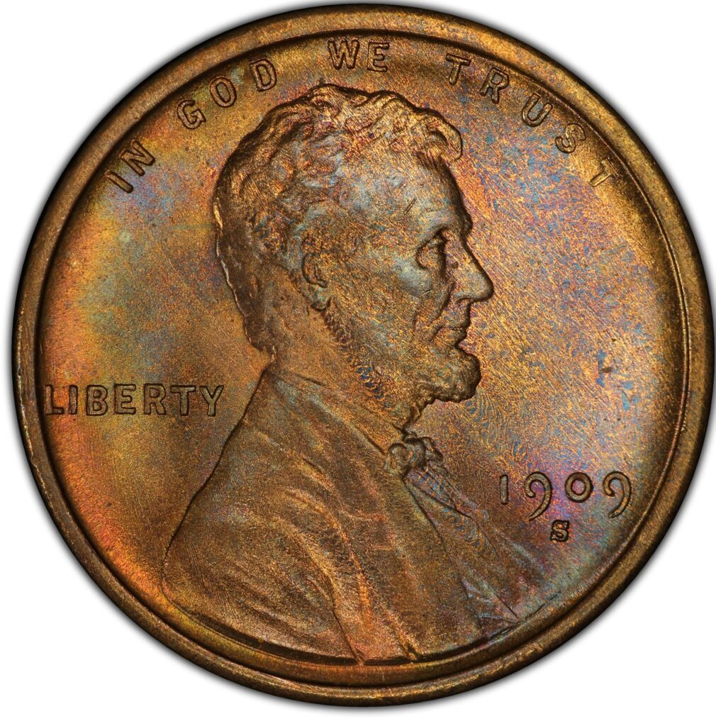 1909 S VDB wheat cent