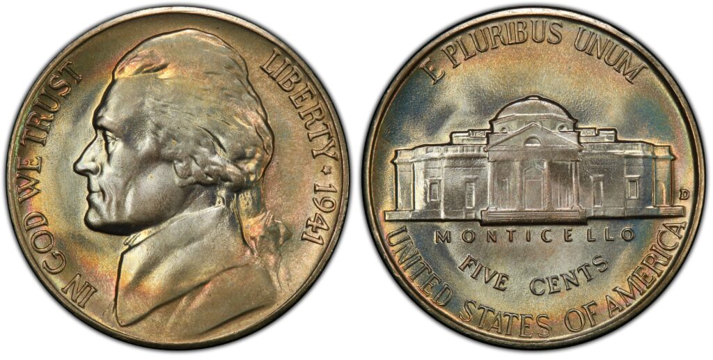 1941-D jefferson nickel