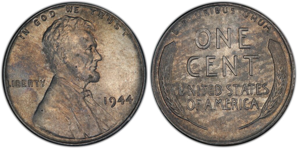 how much is a 1944 d penny worth