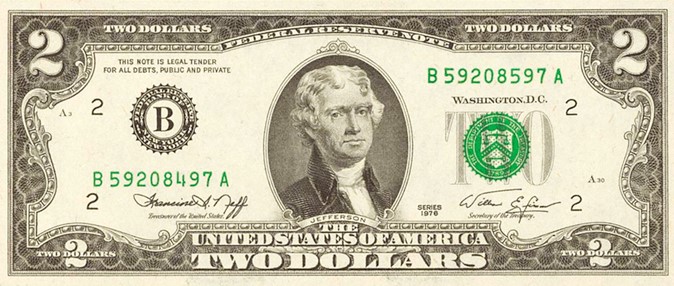 jefferson series currency