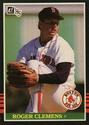 1985 Donruss Roger Clemens Rookie Card