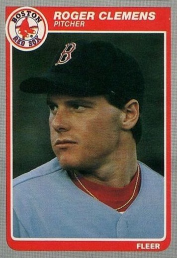 1985 Fleer Roger Clemens Rookie #155