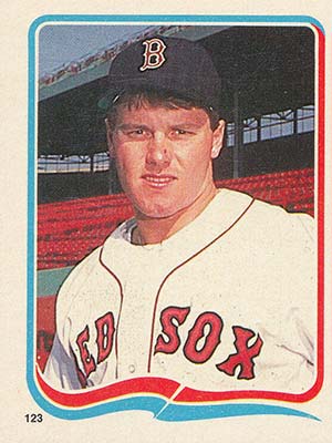 1985 Fleer Star Stickers Roger Clemens