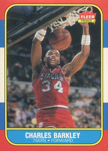 1986 fleer basketball charles barkley