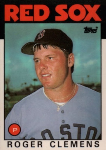 1986 Topps Tiffany Roger Clemens #661