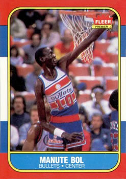 1986 fleer manute bol block