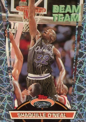 1992-93 Stadium Club Beam Team Shaquille ONeal