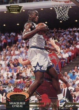 1992 Stadium Club Shaq Rookie Card - Members Only